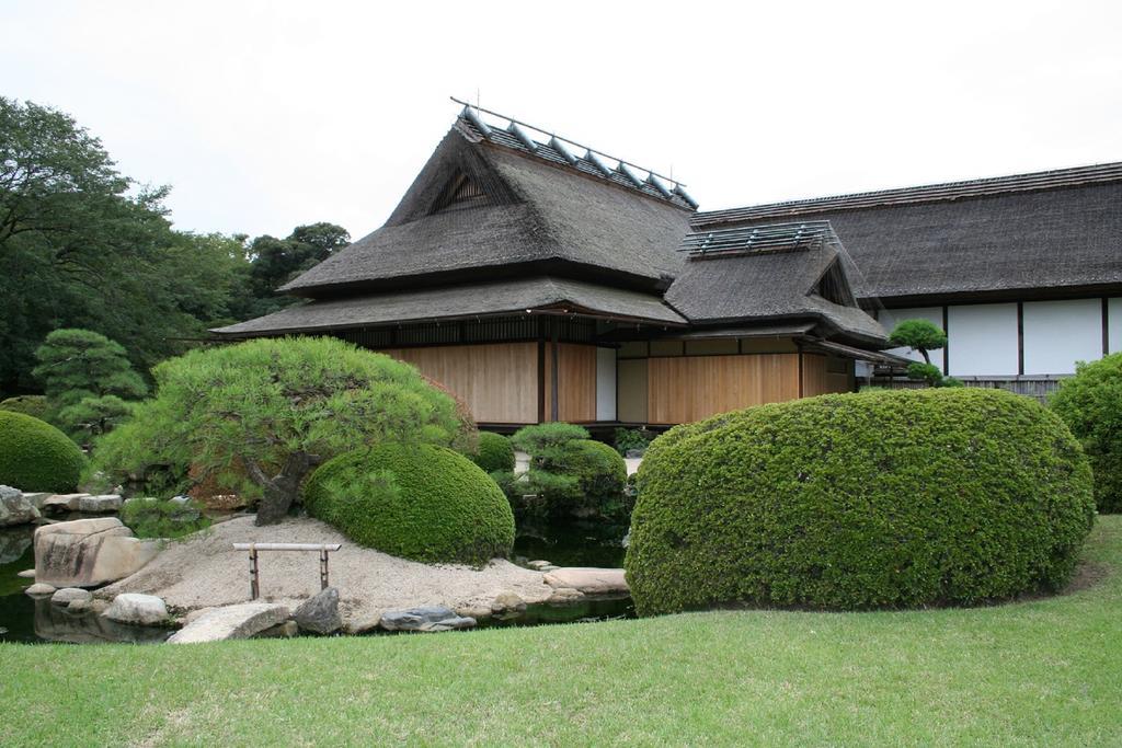 Okayama Koraku Hotel Bagian luar foto